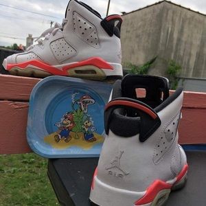 Jordan 6 Infrared white gs 💥💦⚡️